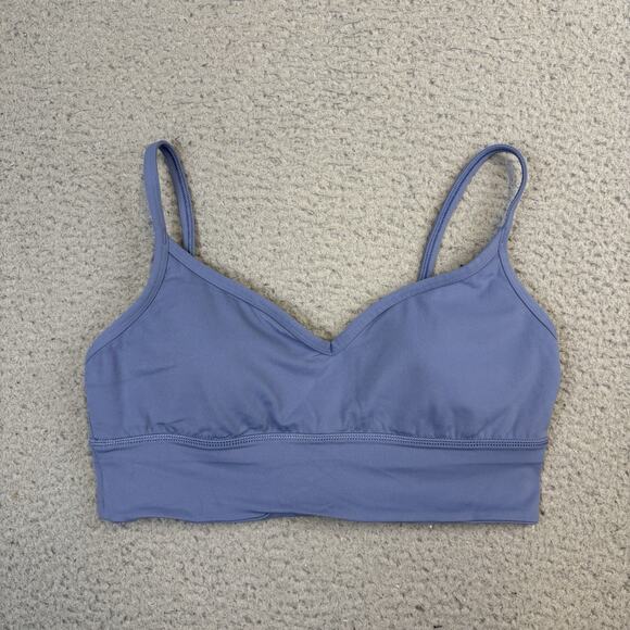 Lululemon Align Sweetheart Light Support Blue Sports / Casual Bra Size 12 - Picture 1 of 7